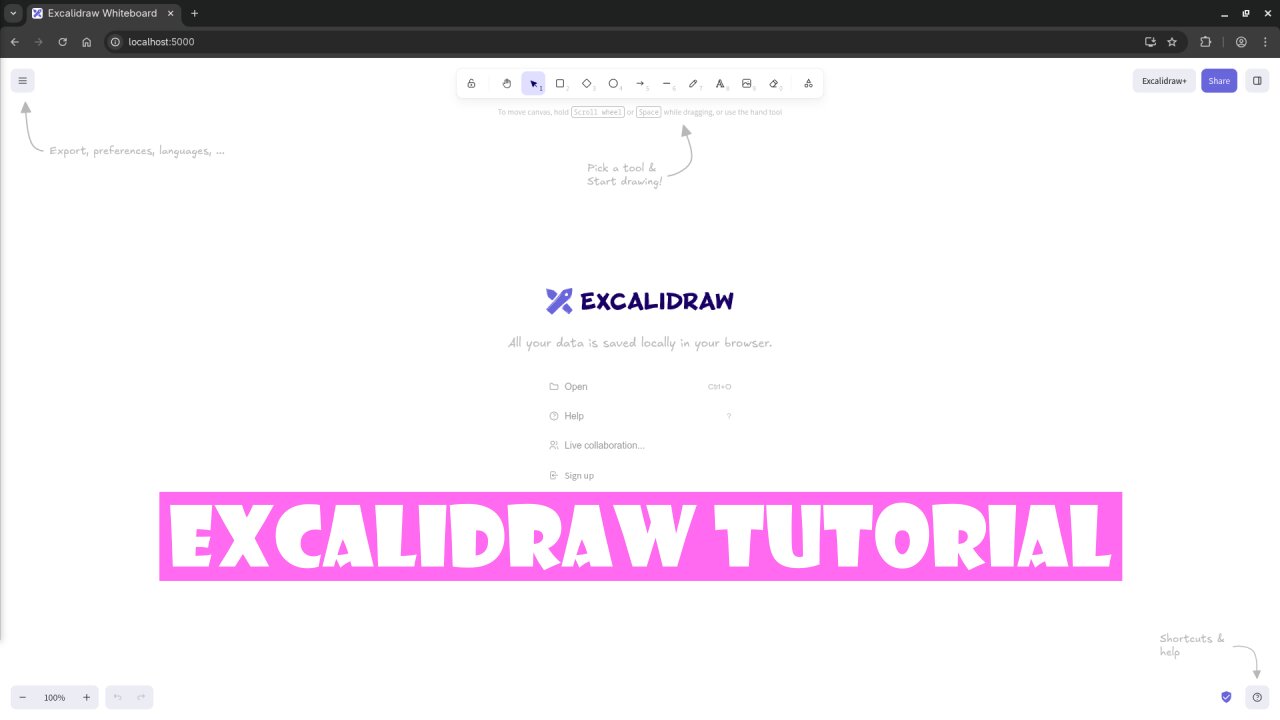 Excalidraw Tutorial: Get Started with this Powerful Open-Source Diagramming Tool!