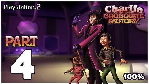 Charlie and the Chocolate Factory PS2 Candy Coater Room 100% Playthrough