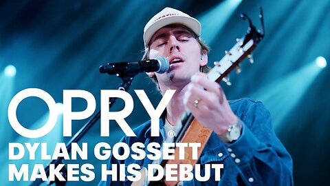 Dylan Gossett Makes His Opry Debut!