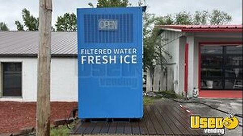 2020 Everest Ice VX4 Bagged Ice and Water Vending Machine For Sale in Arkansas!