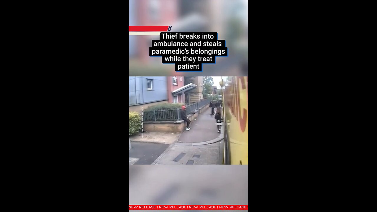 Thief robs paramedic during emergency in Harrow; LAS seeks help ID'ing suspect. #japdmedia #ukcrime