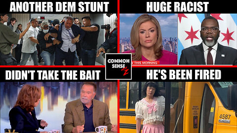 Democrat Arrested | Chicago Mayor Insane Claims | Arnold On The View | Trans Bus Driver Fired