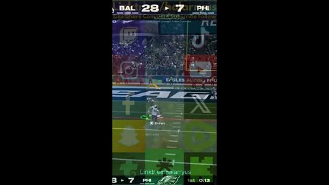 Pick 6 BAL 35 vs PHI 7 #AllMadden #Madden25 #NFLmadden #madden