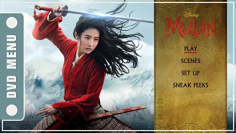 Mulan - DVD Menu