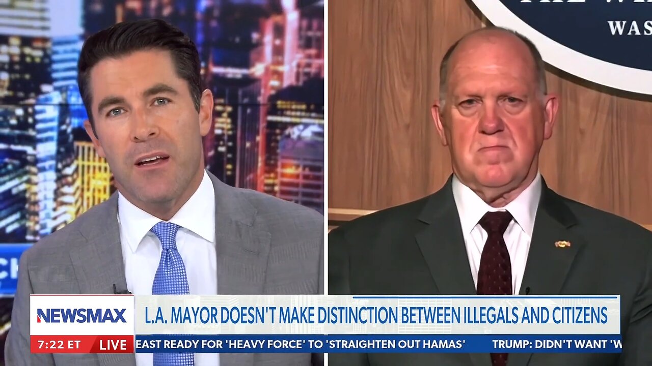 Attacks on ICE could be tied to Cartels 🔥 Tom Homan