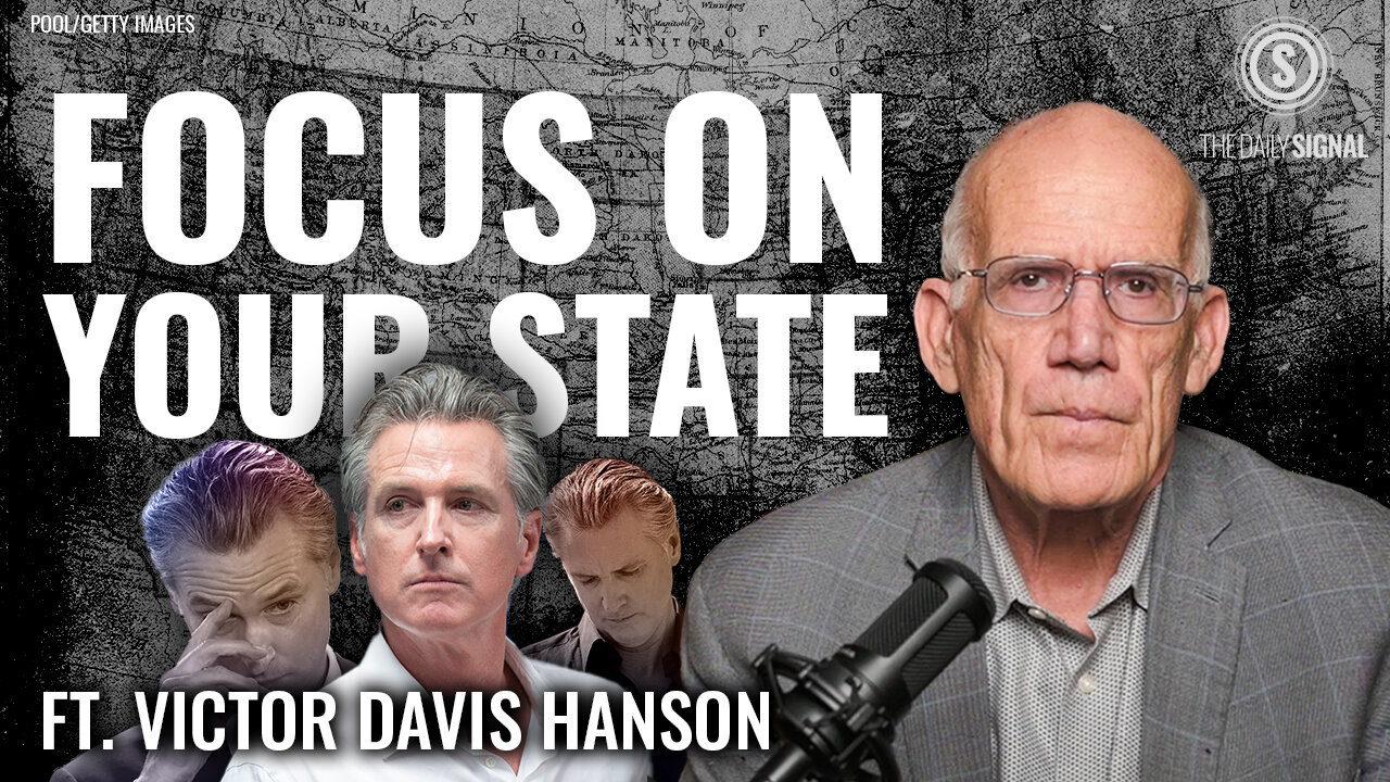 VDH: Gavin Newsom Abandons Californians for 2028 White House Delusions