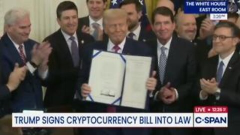 Trump Signs "Guiding and Establishing National Innovation for U.S. Stablecoins Act" AKA "GENIUS" ACT