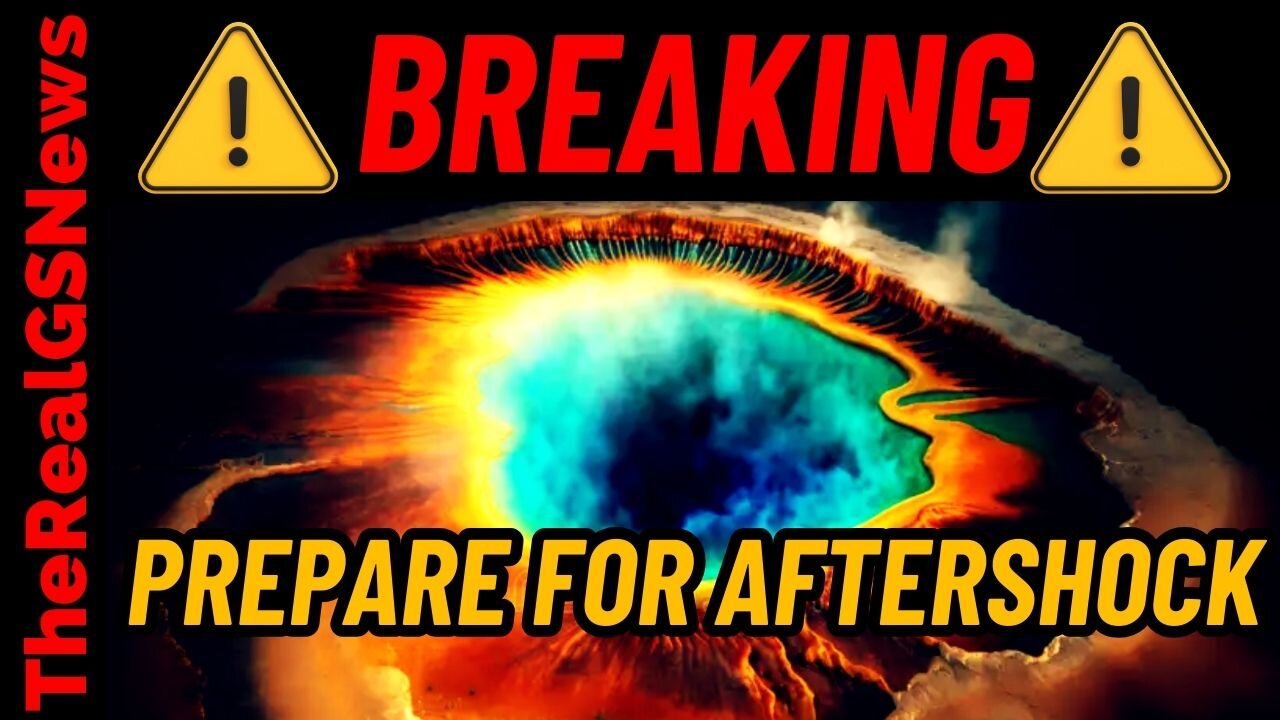 ⚠️ Emergency Alert for YELLOWSTONE - Resident Told To PREPARE NOW ( HAVE GO BAG READY )