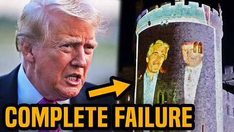 Trump has DISASTER landing in the UK