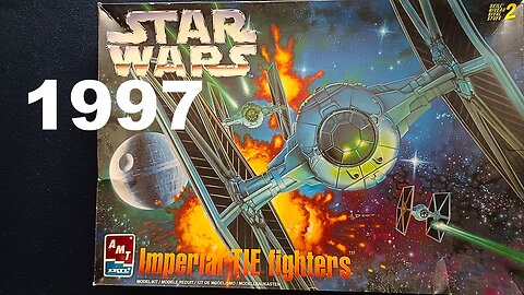 RE-UNBOXING: AMT/ERTL, STAR WARS IMPERIAL TIE FIGHTERS, 8438, 1997