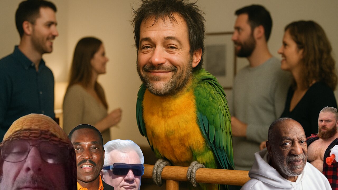 Chatroom Parrot w/ Tourette's is amused by Guzzlers & Jim gets conferenced in