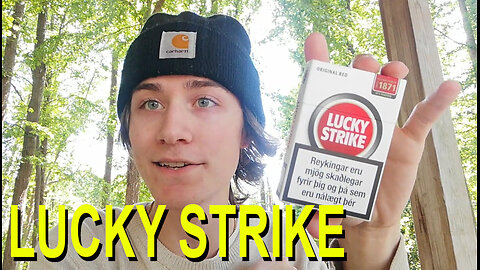 Smoking a Lucky Strike Cigarette and Reviewing 'Outer Banks'