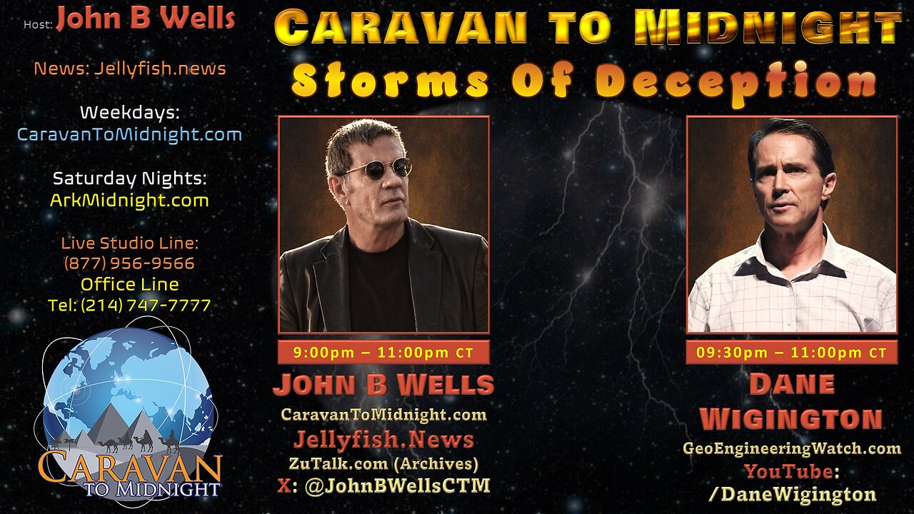 Storms of Deception - John B Wells LIVE