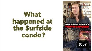 What happened at the Surfside condo? 👀