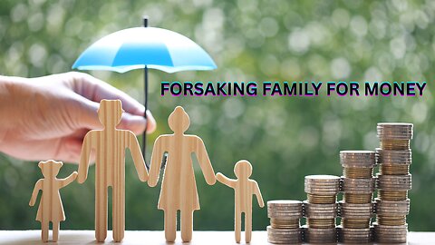 Forsaking Family for Money