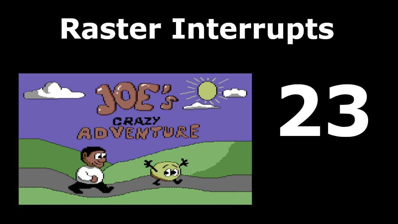 Commodore Tutorials - Programmazione Assembly C64 Parte 23 - Interruzioni raster