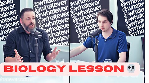 Male Feminist Gets SCHOOLED on Basic Biology by Andrew Wilson 😳