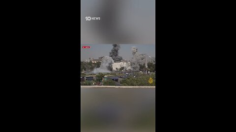 Israel bombing Iran During the Israeli Iran War