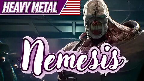 NEMESIS (HEAVY METAL) - Born without mercy, he hunts through fire and steel — STARS echo his wrath