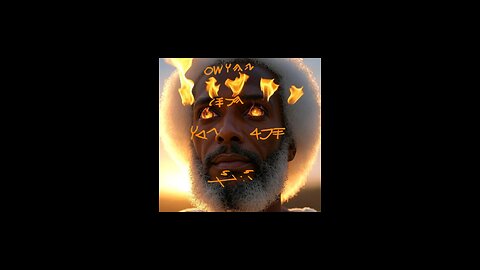HIS EYES WERE AS A FLAME OF FIRE !!!