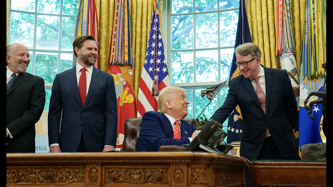 President Trump Makes a Trade Announcement, May 8, 2025