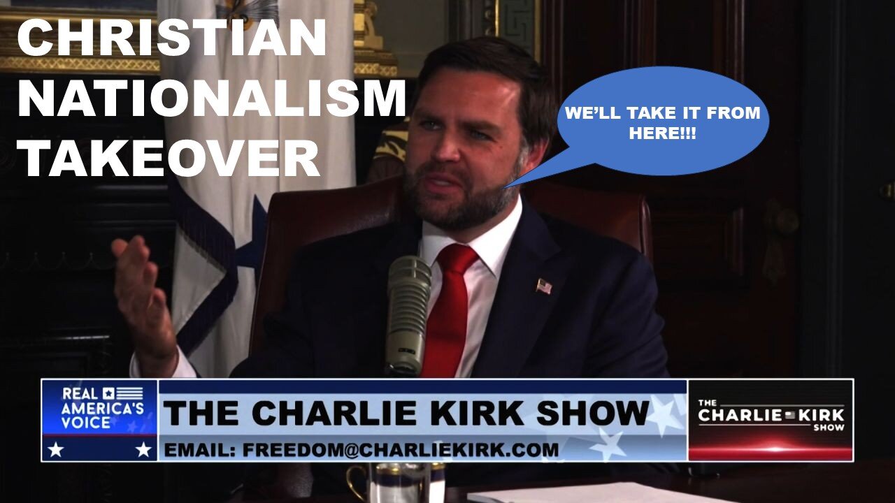 Christian Nationalism - 'We'll Take it From Here'