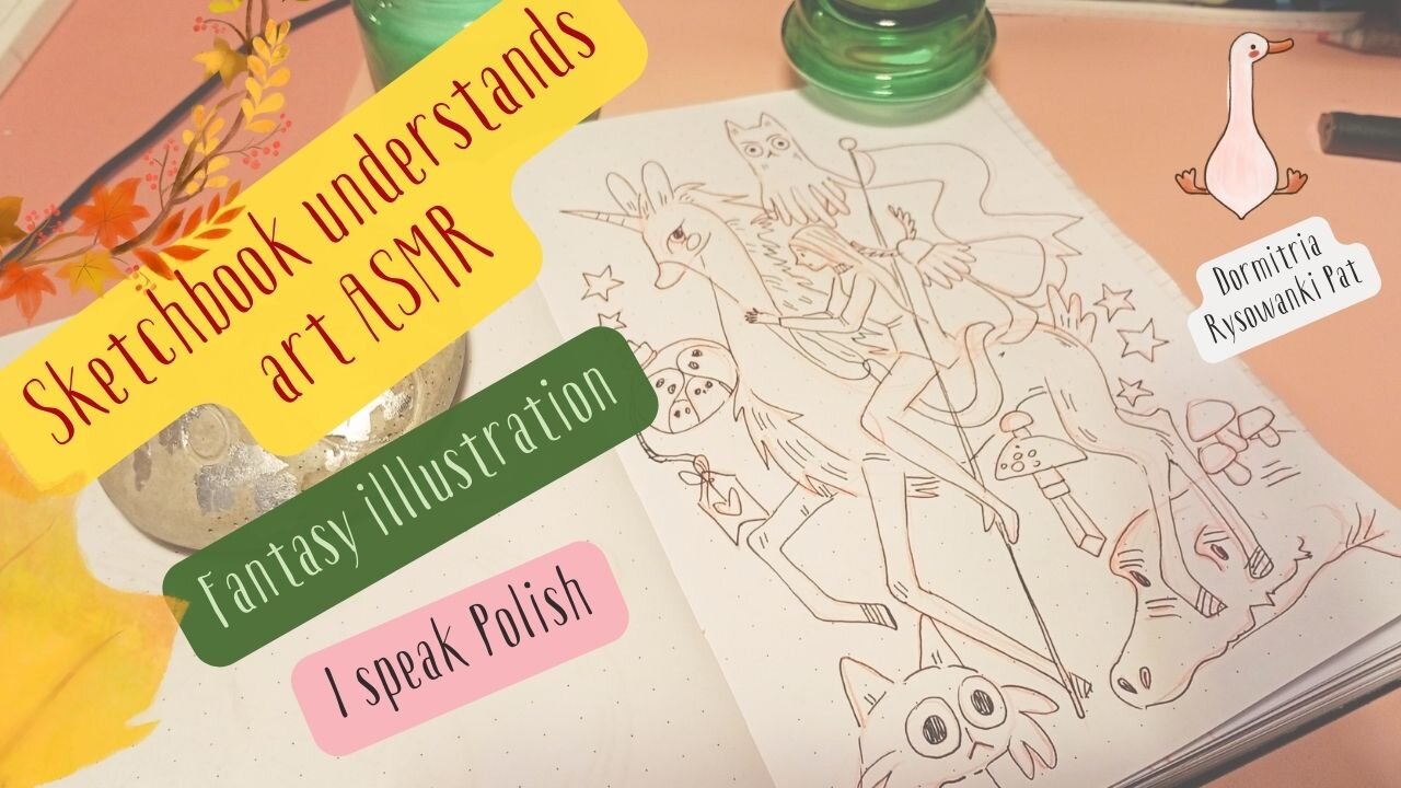 My new art 🍄✏️🦌