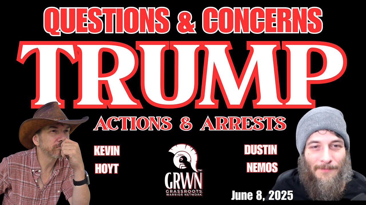 Serious concern TRUMP public arrests, checking both sides with Dustin Nemos
