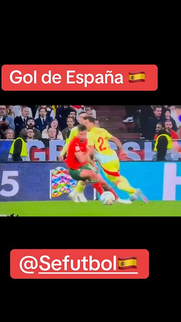 Goal of Spain vs Portugal in UEFA final 2025