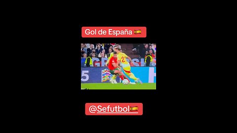 Goal of Spain vs Portugal in UEFA final 2025