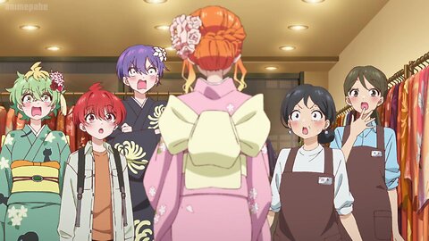 getting the kimonos | Dealing with Mikadono Sisters Is a Breeze