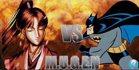 A Duel of Shadows and Justice: Ranmaru (Ninja Masters) vs. Batman (DC Comics) MUGEN Clash!