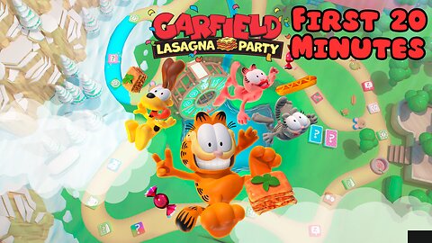 Garfield Lasagna Party - First 20 Minutes (No Commentary Gameplay)