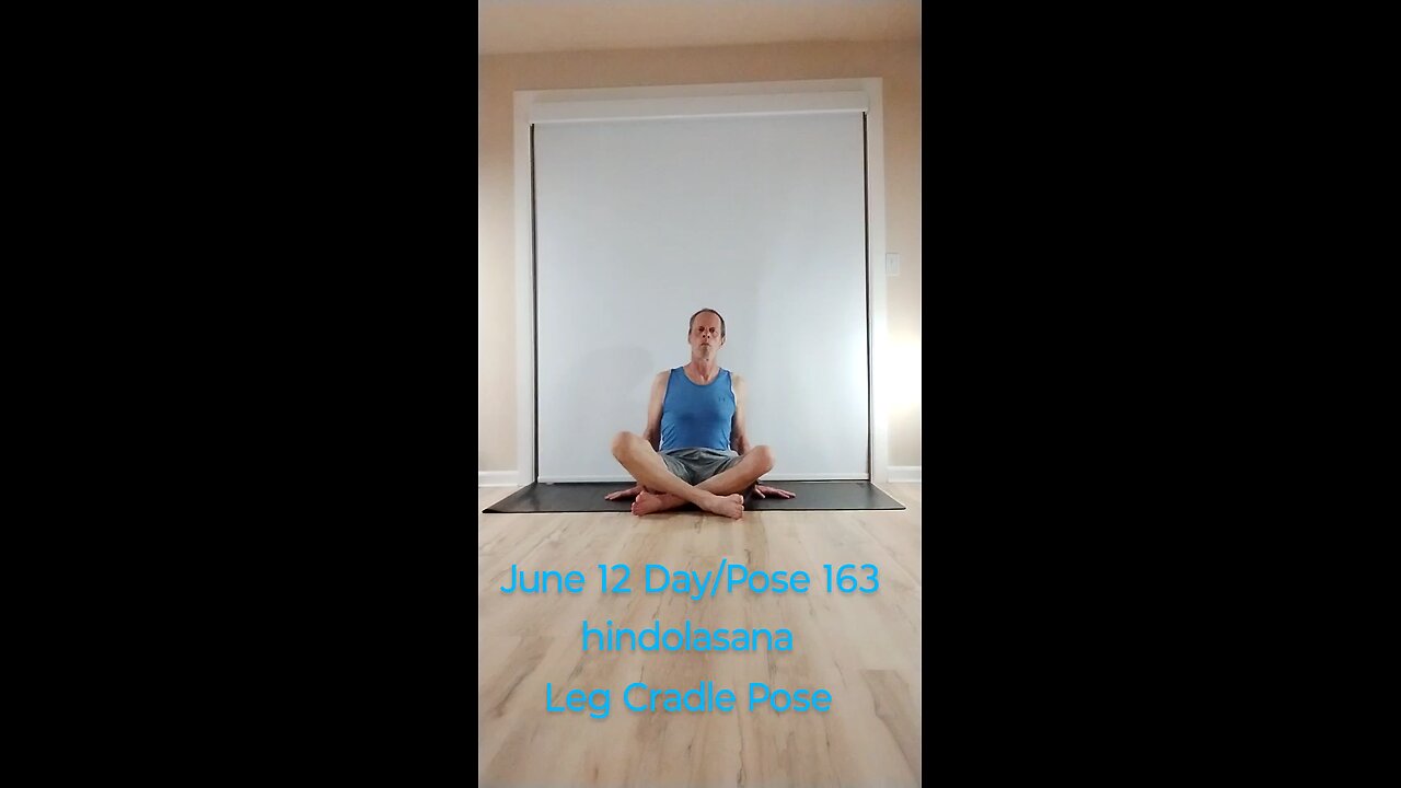 hindolasana / Leg Cradle Pose