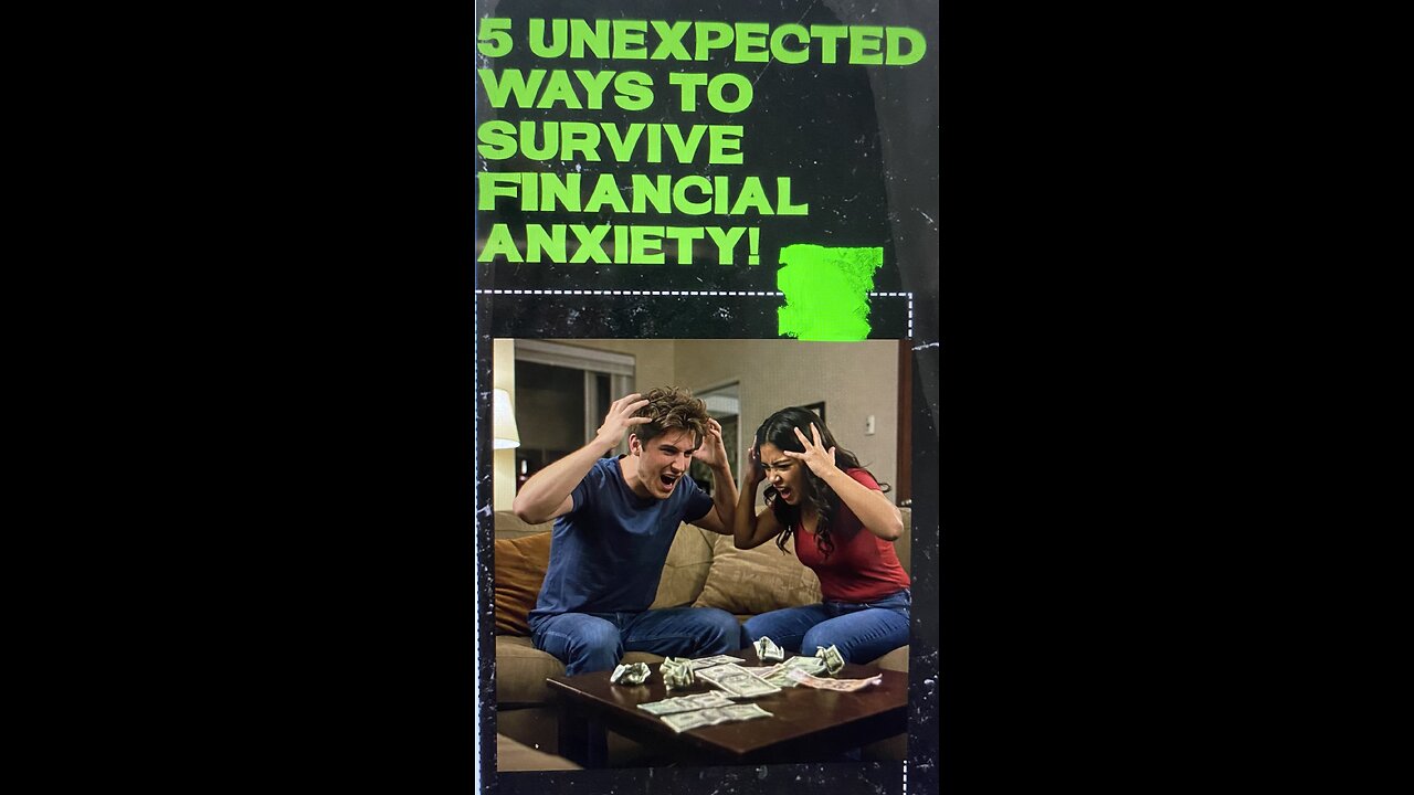 5 Unexpected Ways to Survive Financial Anxiety & Unemployment!