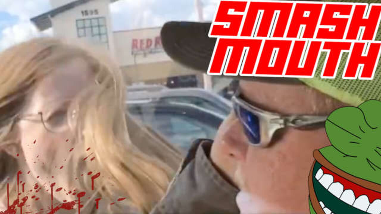 Woman Breaks Tooth Smashing Her Face Attacking a Guys Truck