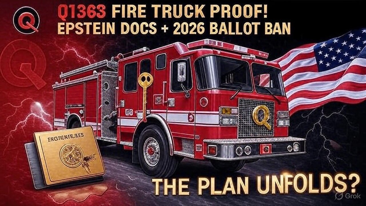 Q Proof: Fire Engine 1363 to Epstein Docs & 2026 Ballots - Plan Unfolding? (2018-2025)