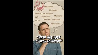 WHEN WAS YOUR CHURCH FOUNDED? #truth #jesus #mary #joseph #ihs #church #bible #christian #saints #tr