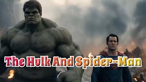 The HUlk And Spyderman || And Gadzele fighting