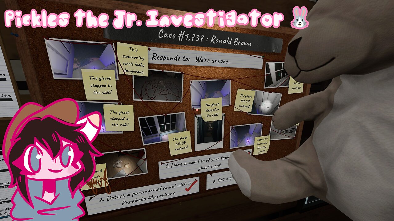 Pickles Joins the Investigation! Bunny Whisperer Challenge + More || Phasmophobia