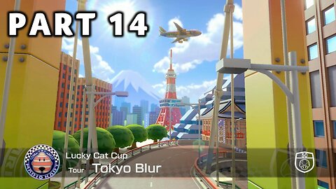 Mario Kart 8 Deluxe Grand Prix Mode - Part 14 - Lucky Cat Cup 50cc | Switch | No Commentary
