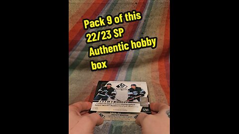 Pack 9 of this 22/23 SP Authentic hobby box