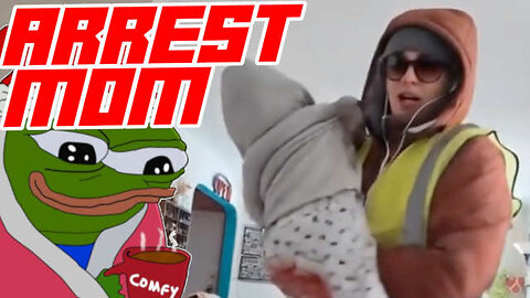 Minneapolis Mom Takes Her 18 Month Old Baby to Subzero ICE Protest