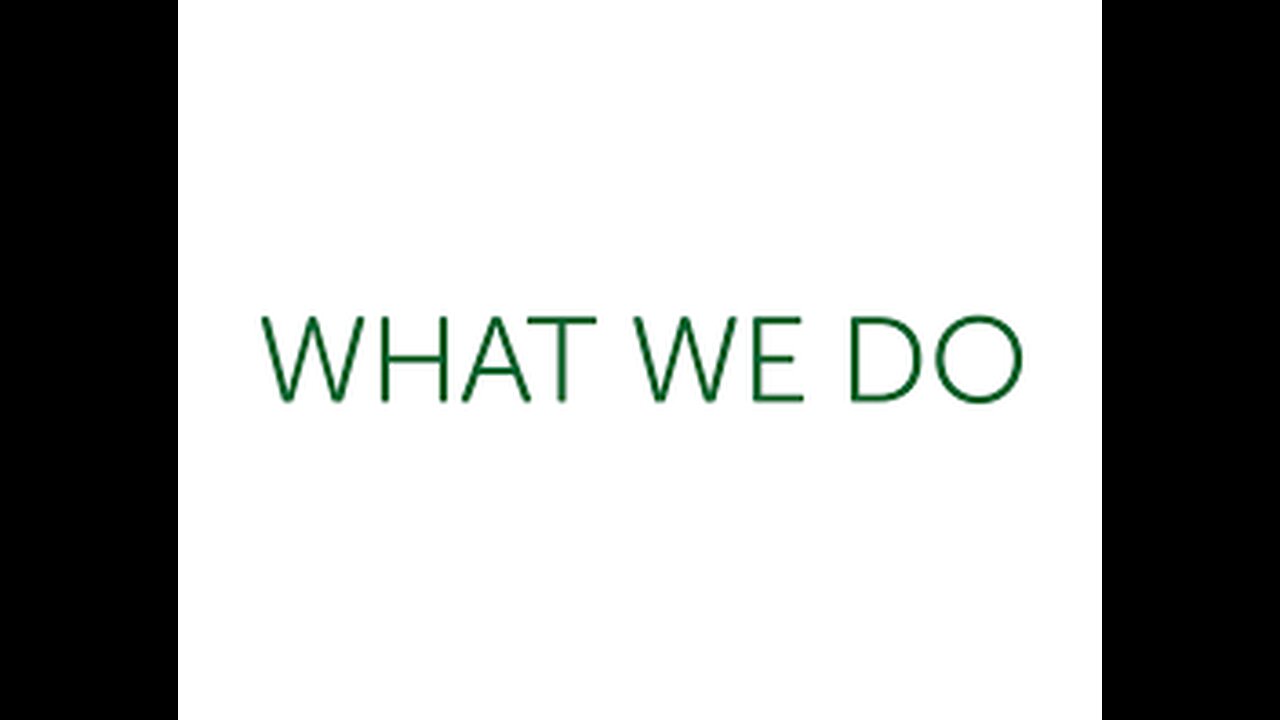 What We Do