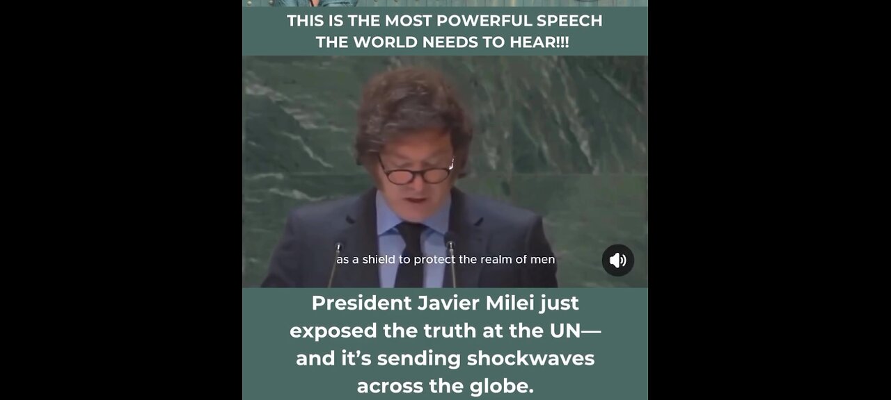 THE MOST POWERFUL SPEECH THE WORLD NEEDS TO HEAR