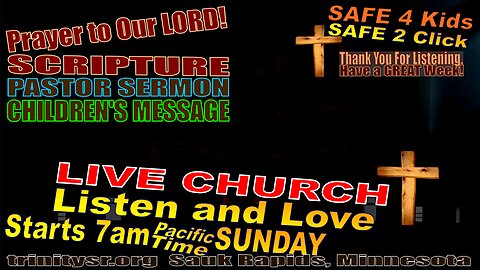 20250713 July 13th LIVE STREAM Church Service Trinity Lutheran Sauk Rapids MN