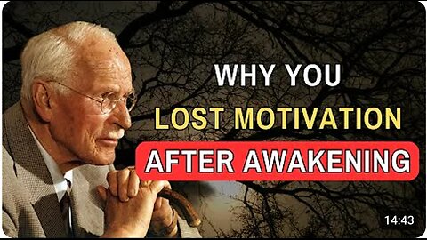 Why You Have NO MOTIVATION After Spiritual Awakening - Carl Jung Explains