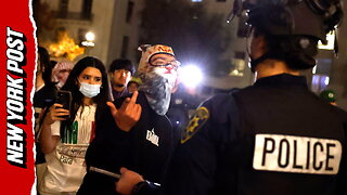 'F--- you, fascists!' Protesters scream at TPUSA attendees as UC Berkeley turns 'warzone'