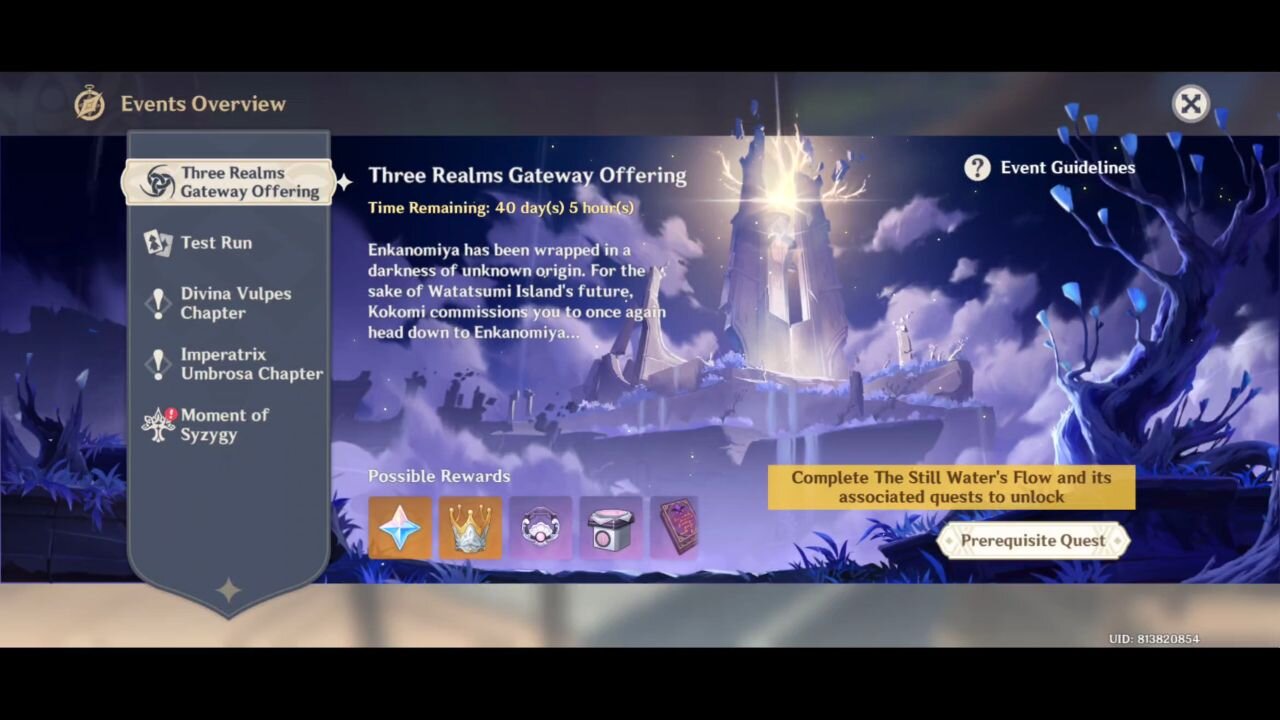 Three Realms Gateway Offering - Genshin Impact
