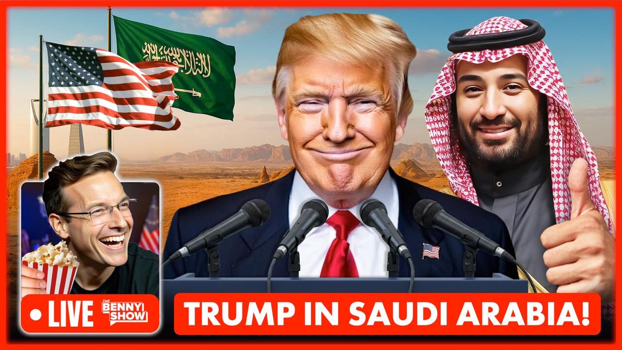 🚨Trump Speaking LIVE Right Now with 'World Shattering' Announcement from Saudi Arabia: '$1 Trillion'
